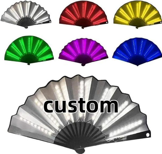 Custom logo Hand Fan