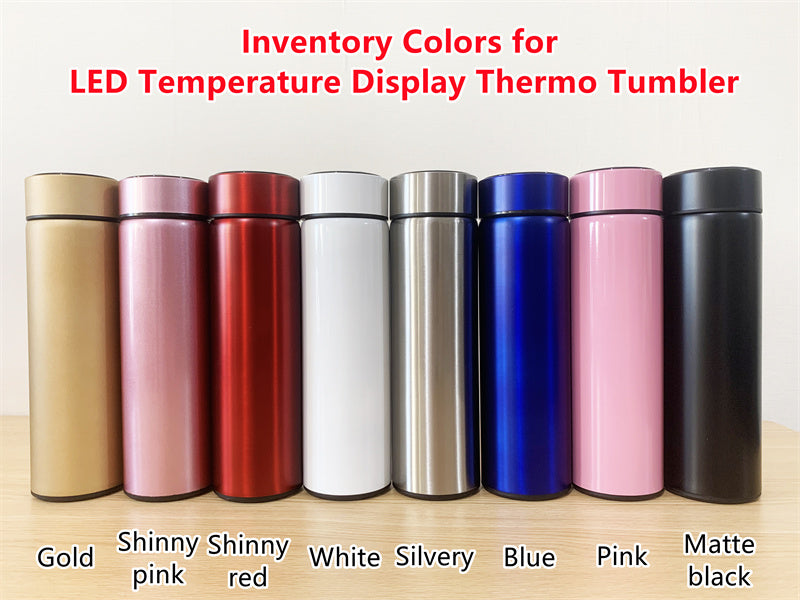 Custom LOGO Smart Water Bottle with LED Temperature Display
