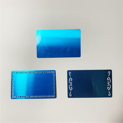 0.45mm deco edge aluminum cards