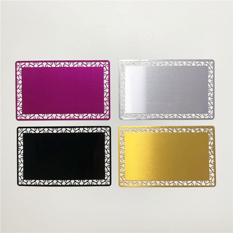 0.45mm deco edge aluminum cards