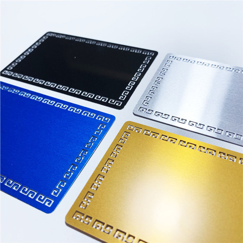 0.45mm deco edge aluminum cards