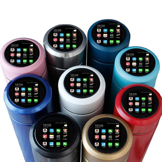Custom LOGO Smart Water Bottle with LED Temperature Display