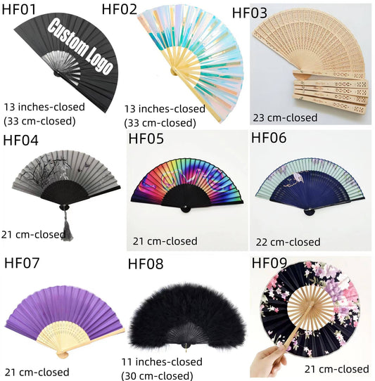 Custom logo Hand Fan
